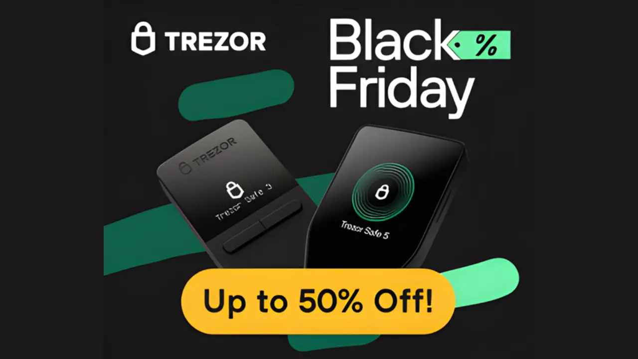 Trezor Black Friday And Cyber Monday Deals